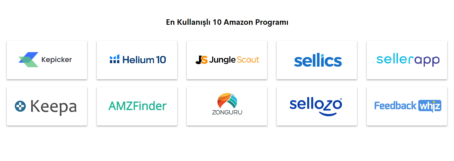 En Kullanışlı 10 Amazon Programı